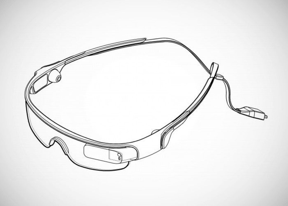 Patente de las Samsung Galaxy Glass