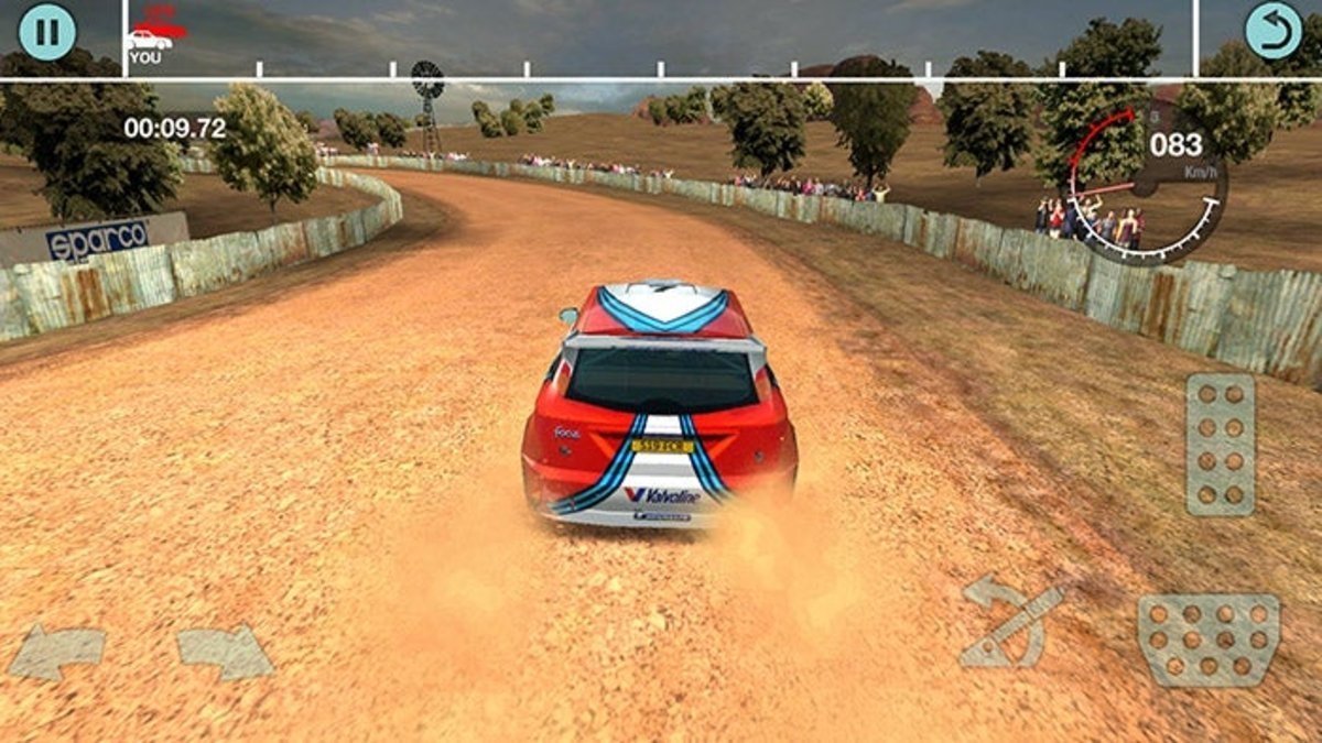 Capturas en un momento del juego Colin McRae Rally