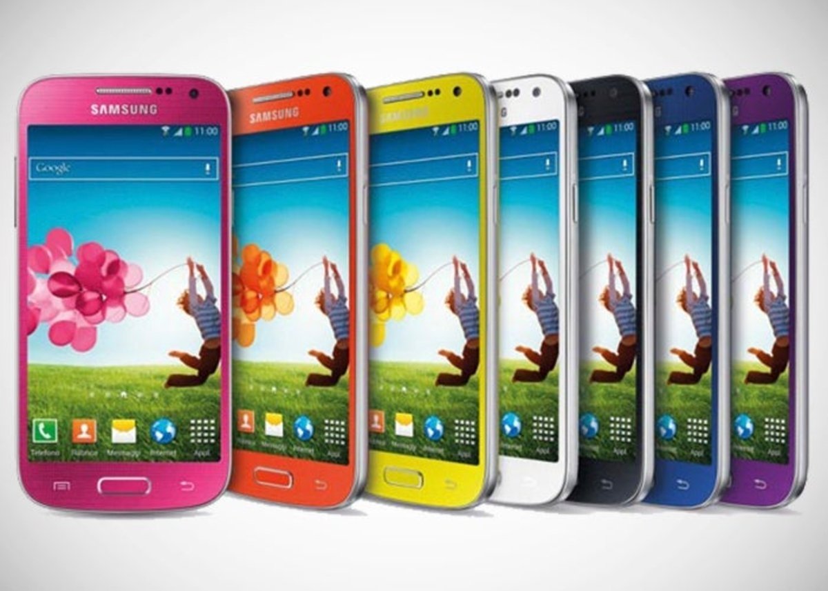 Diferentes colores del Samsung Galaxy S4 mini
