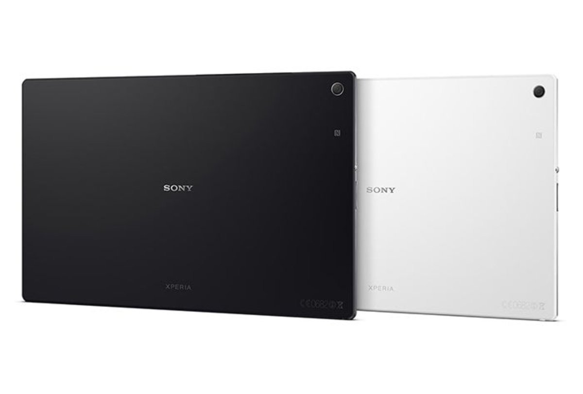 Plano trasero de la Sony Xperia Z2 Tablet