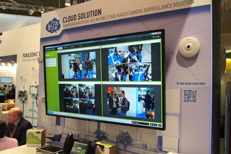 Cameramanager, el sistema de vigilancia de Panasonic presentado en el MWC
