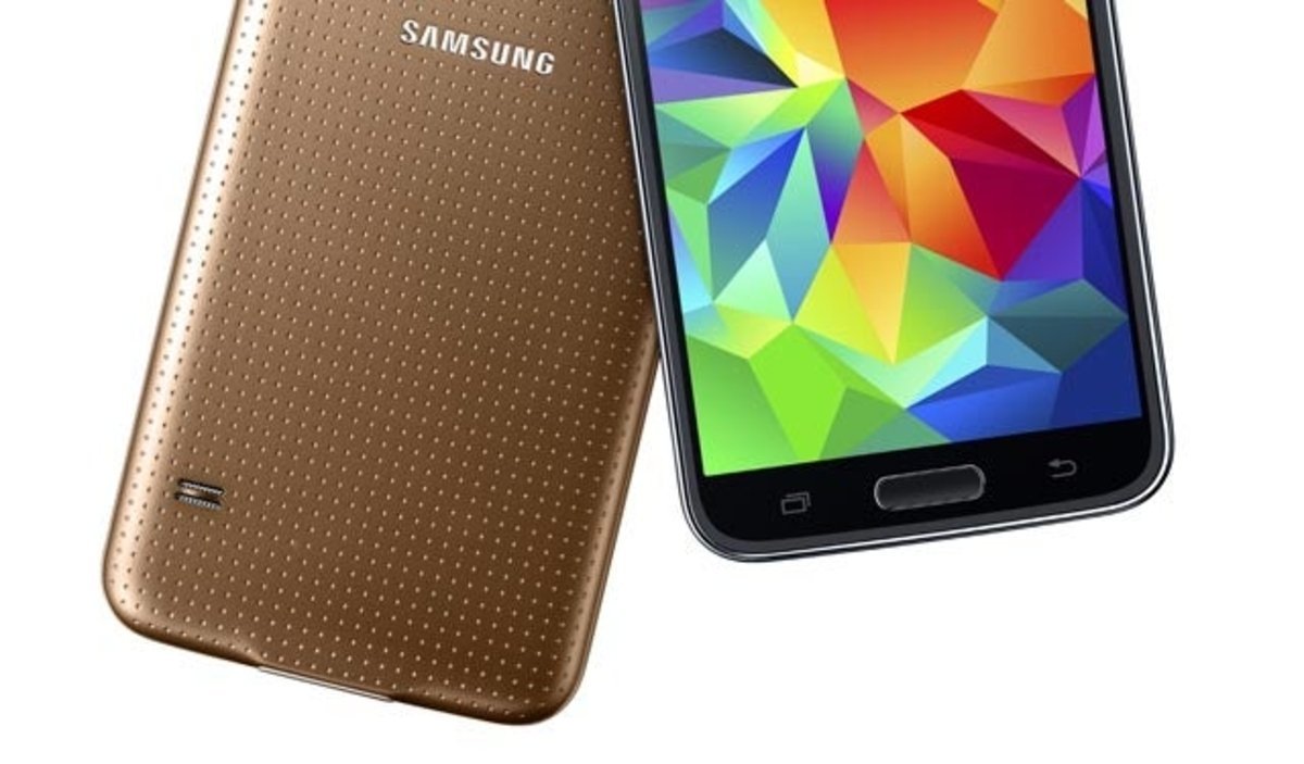 Samsung Galaxy S5 dorado