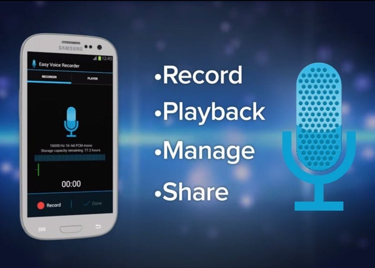 Las mejores grabadoras de voz para Android