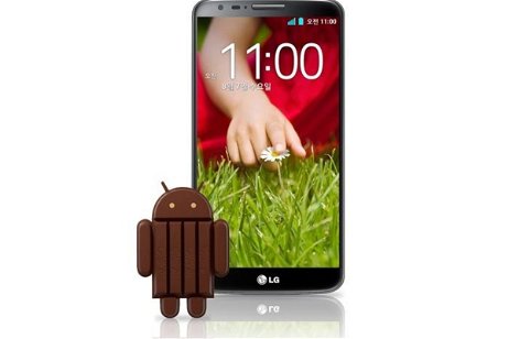 LG G2 y la curiosa crónica de su actualización a Android KitKat 4.4.2