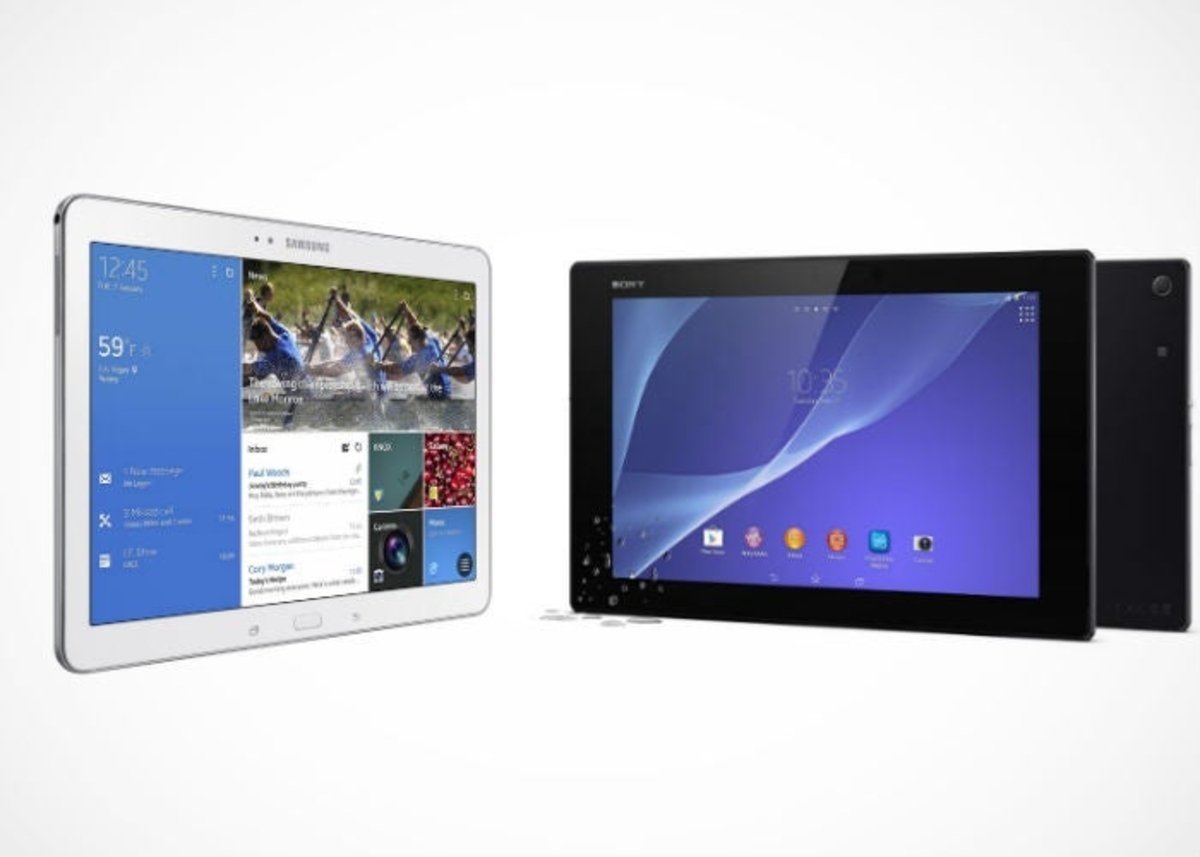 Xperia Z2 vs Samsung Galaxy Tab Pro 10.1
