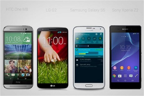 HTC One (M8) frente a la gama alta de Android, ¿quién será el rey?