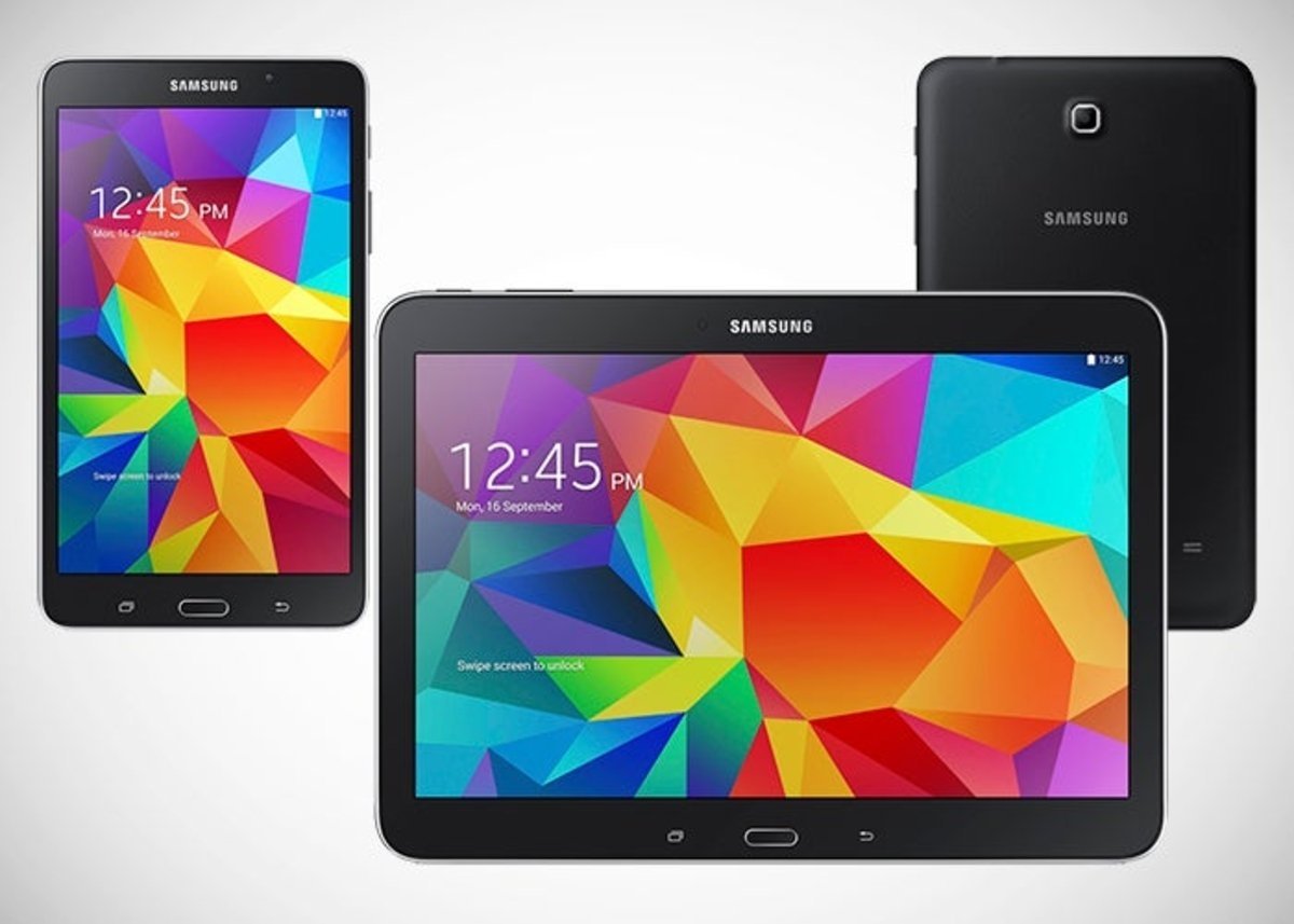 Imágenes de prensa de las Samsung Galaxy Tab 4
