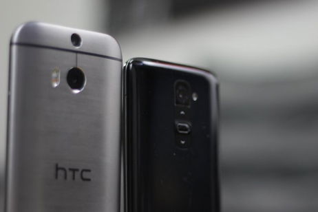 Comparamos en vídeo el HTC One (M8) con el LG G2