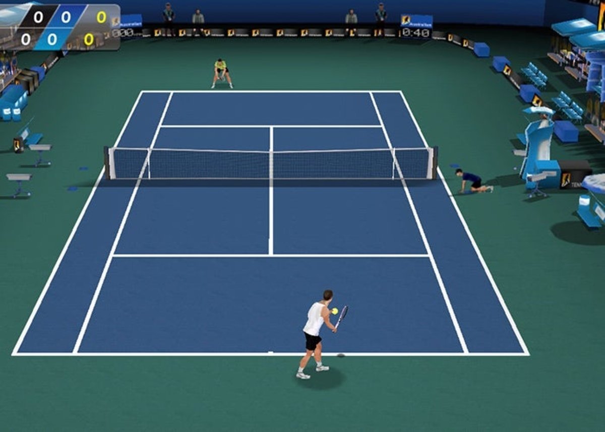 tennis 3D juego