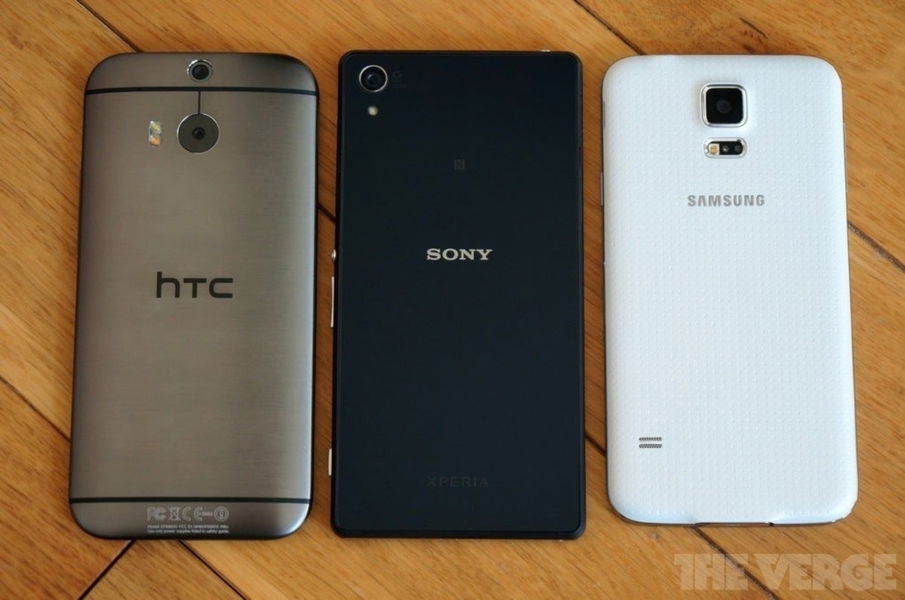 Samsung Galaxy S5, Sony Xperia Z2 y HTC One (M8) ¡pasen y vean!