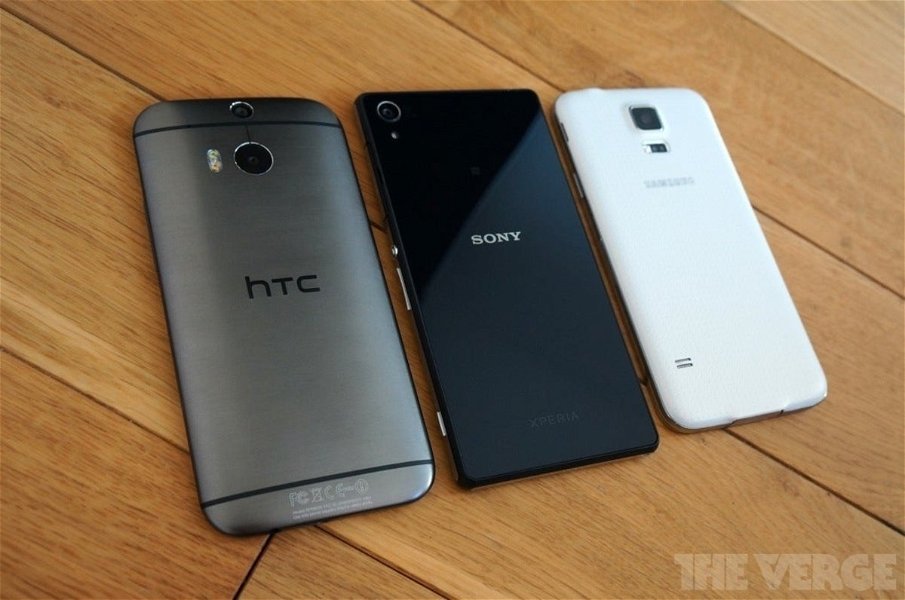 Samsung Galaxy S5, Sony Xperia Z2 y HTC One (M8) ¡pasen y vean!