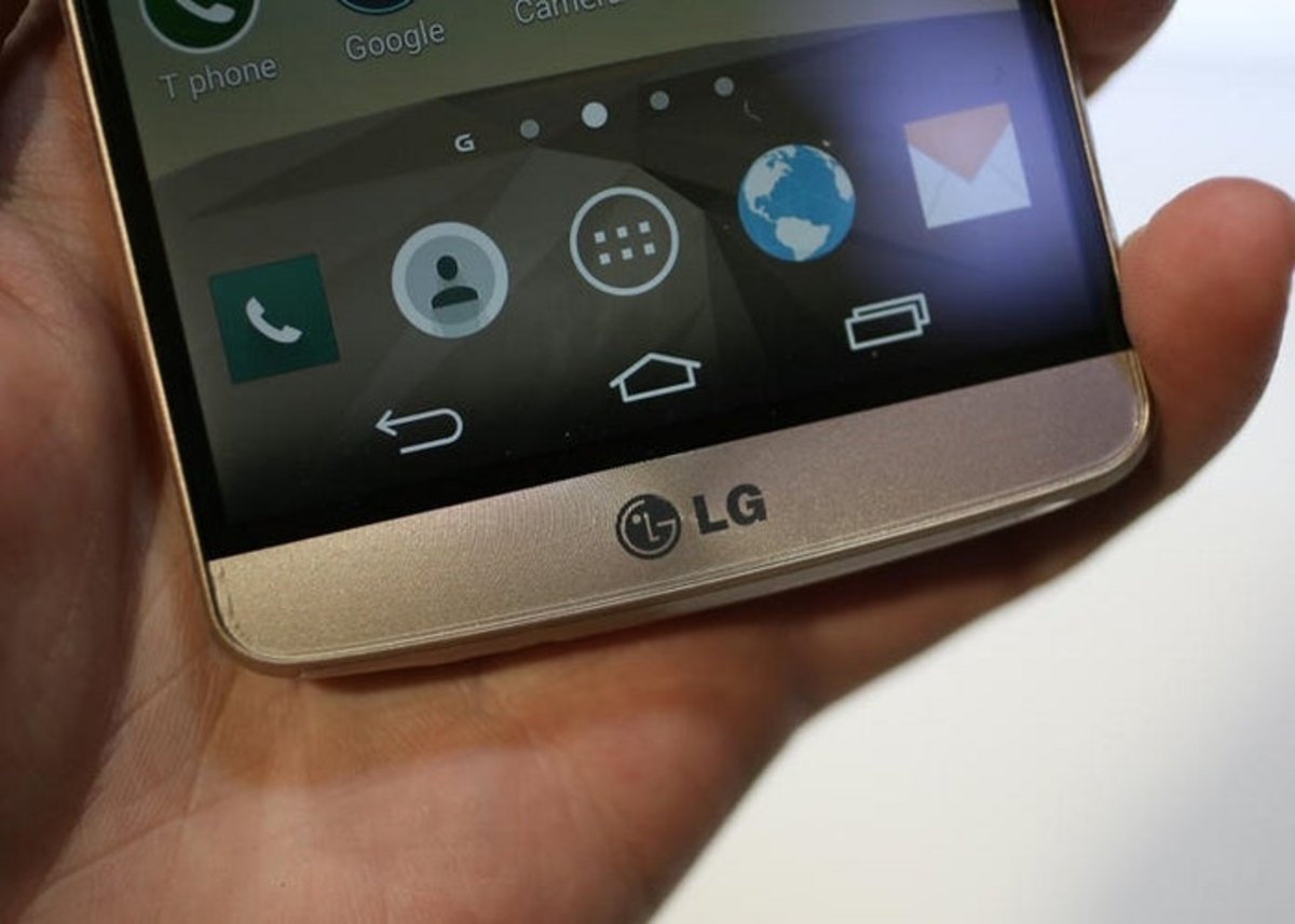 Detalle de los iconos del LG G3