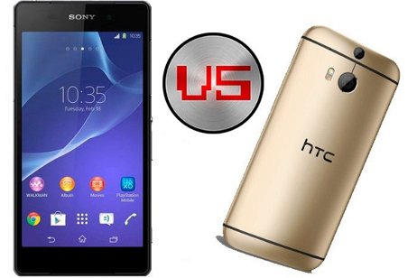 Sony Xperia Z2 y HTC One (M8) comparados en vídeo