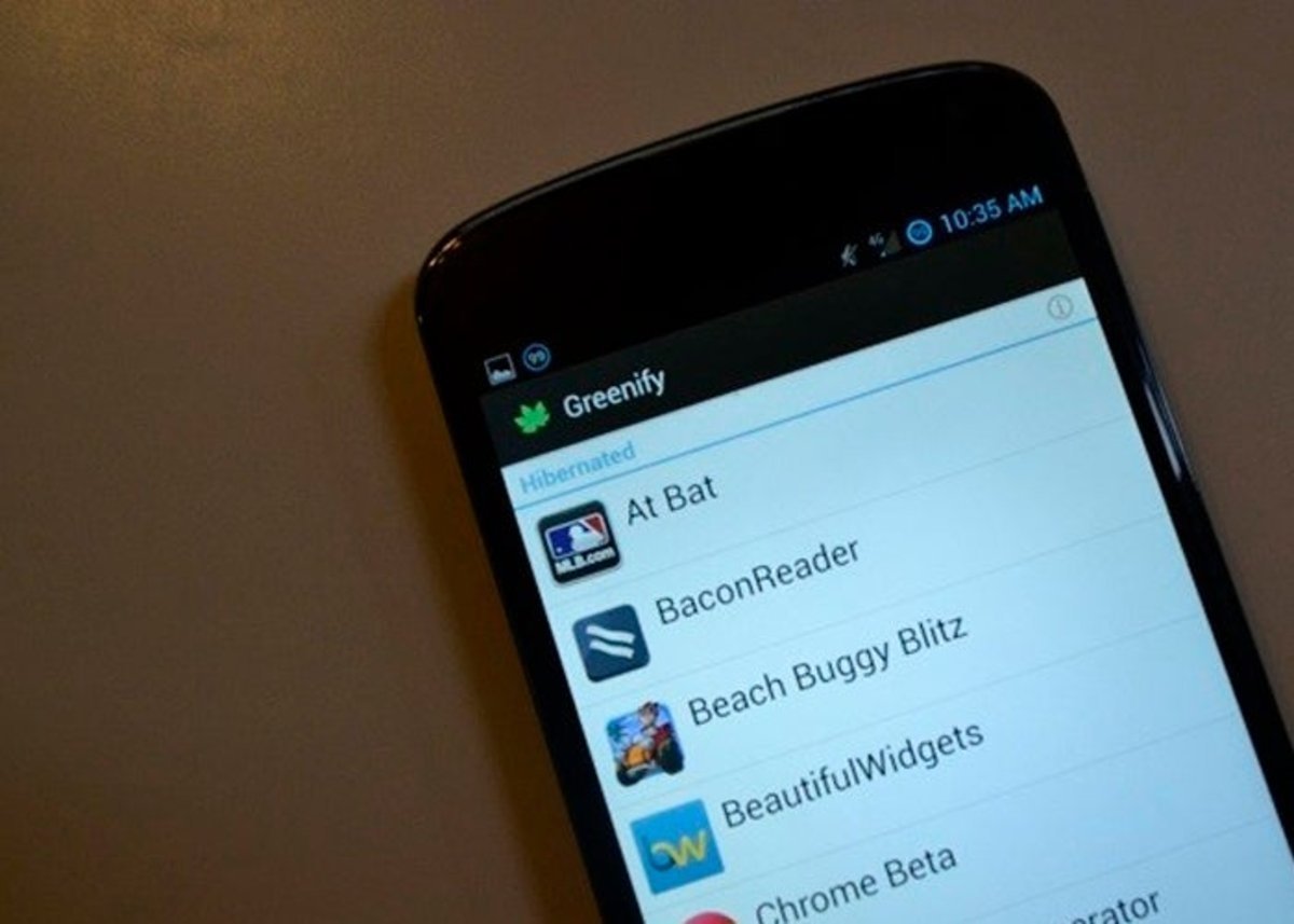 Greenify portada para Android 2.3.3