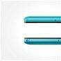 Bordes superior e inferior del Sony Xperia ZL2 azul turquesa