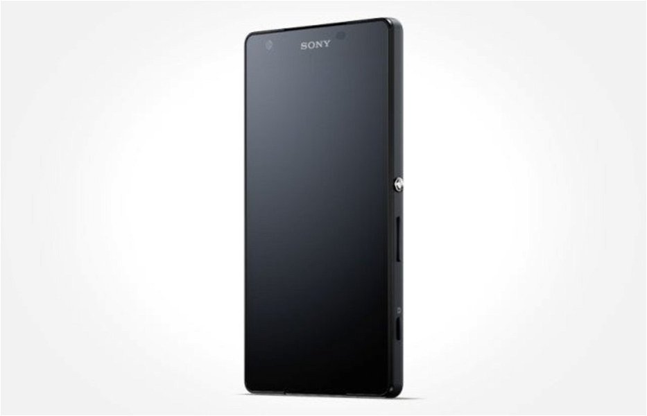 Plano frontal del Sony Xperia ZL2 negro