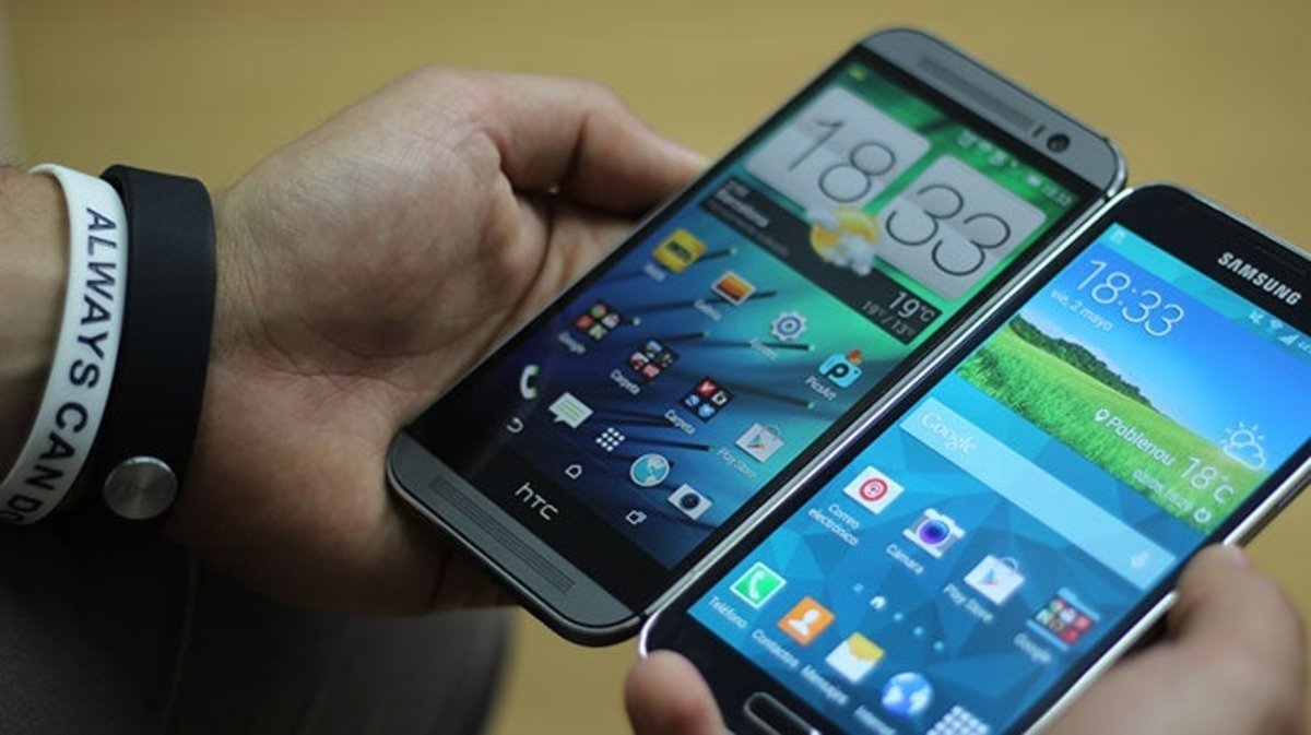 Samsung Galaxy S5 vs HTC One (M8)