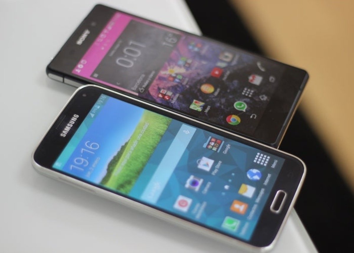 Sony Xperia Z2 y Samsung Galaxy S5