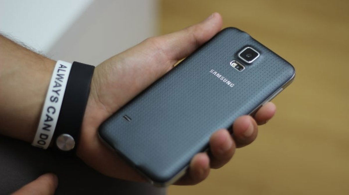 Trasera del Galaxy S5