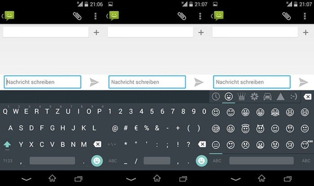 Nuevo teclado Android L
