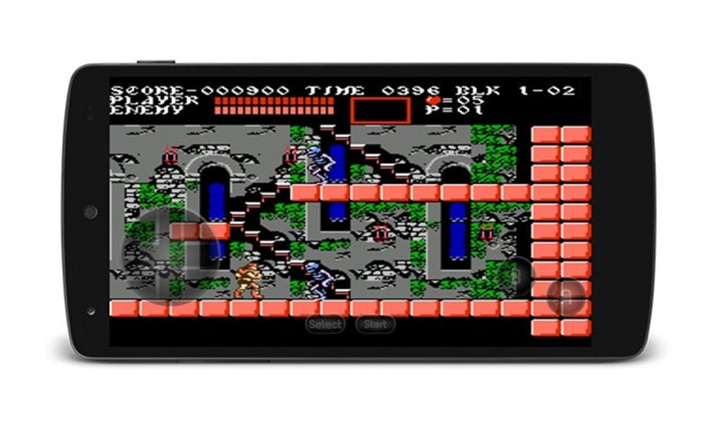 Castevlania III en emulador de NES para Android