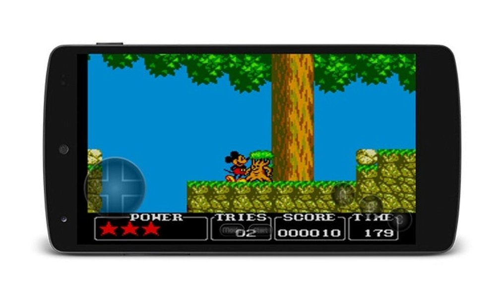 Castle of Illusion Starring Mickey Mouse en emulador de SMS para Android