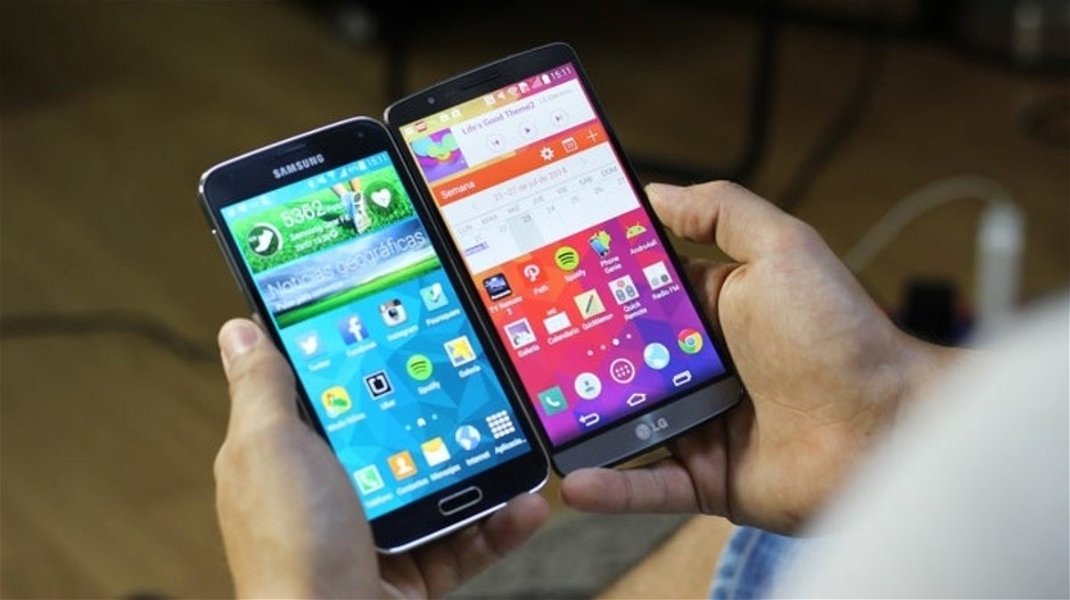 Comparativa entre el LG G3 y el Samsung Galaxy S5