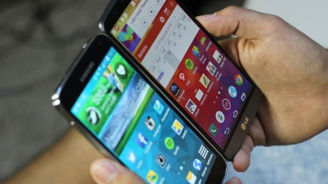 Comparativa entre el LG G3 y el Samsung Galaxy S5