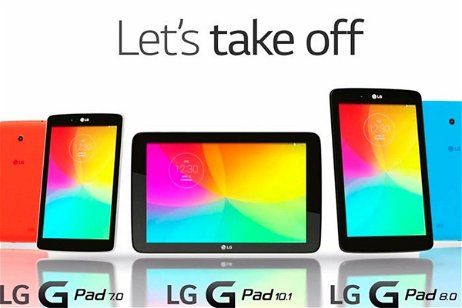 LG ya ha puesto fecha para actualizar a Android Lollipop las LG G Pad 7.0, 8.0, y 10.1
