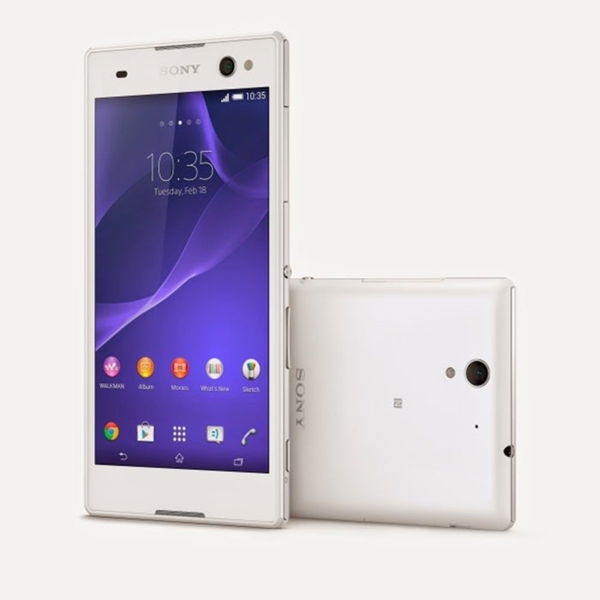 Primer plano del Sony Xperia C3