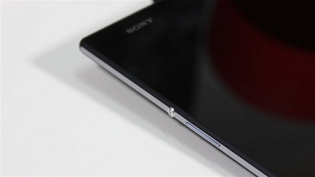 Plano detalle de la Sony Xperia Z2 Tablet