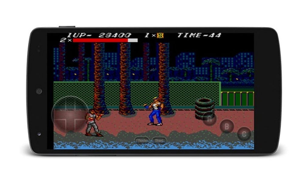 Streets of Rage en emulador de SMS para Android