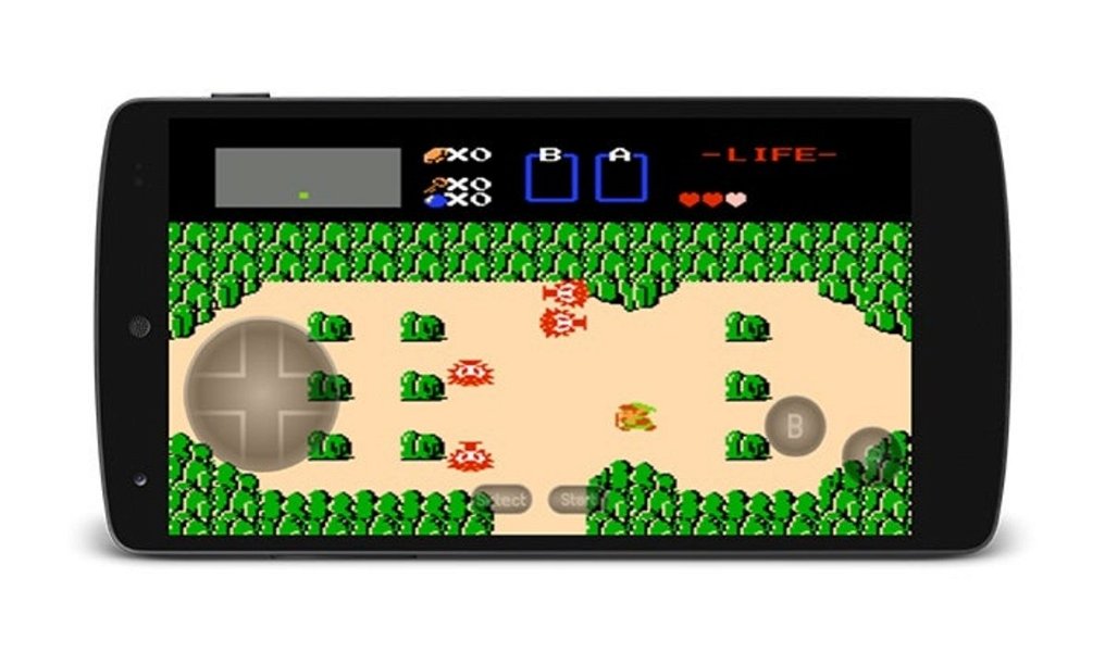 The Legend of Zelda en emulador de NES para Android