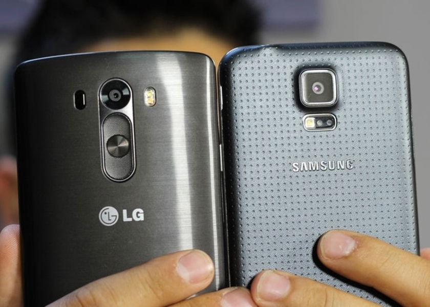 Comparativa entre el LG G3 y el Samsung Galaxy S5