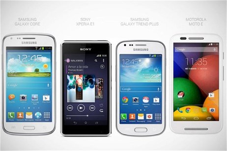 4 smartphones de marca por menos de 150 euros que no te puedes perder