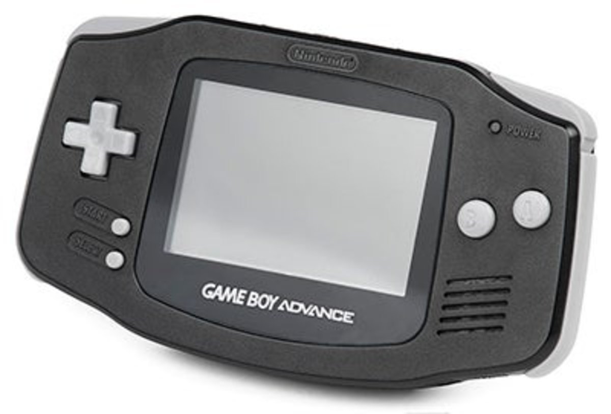 Primer plano de Game Boy Advance