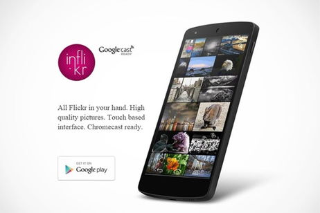 Inflikr, reproduce las fotografías de Flickr con tu Chromecast