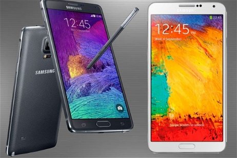 Comparamos el nuevo Samsung Galaxy Note 4 con el Samsung Galaxy Note 3