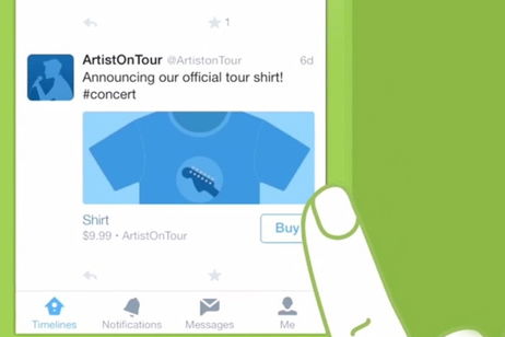 Twitter añade un botón para comprar productos desde su aplicación oficial Twitter añade un botón para comprar productos desde su aplicación oficial