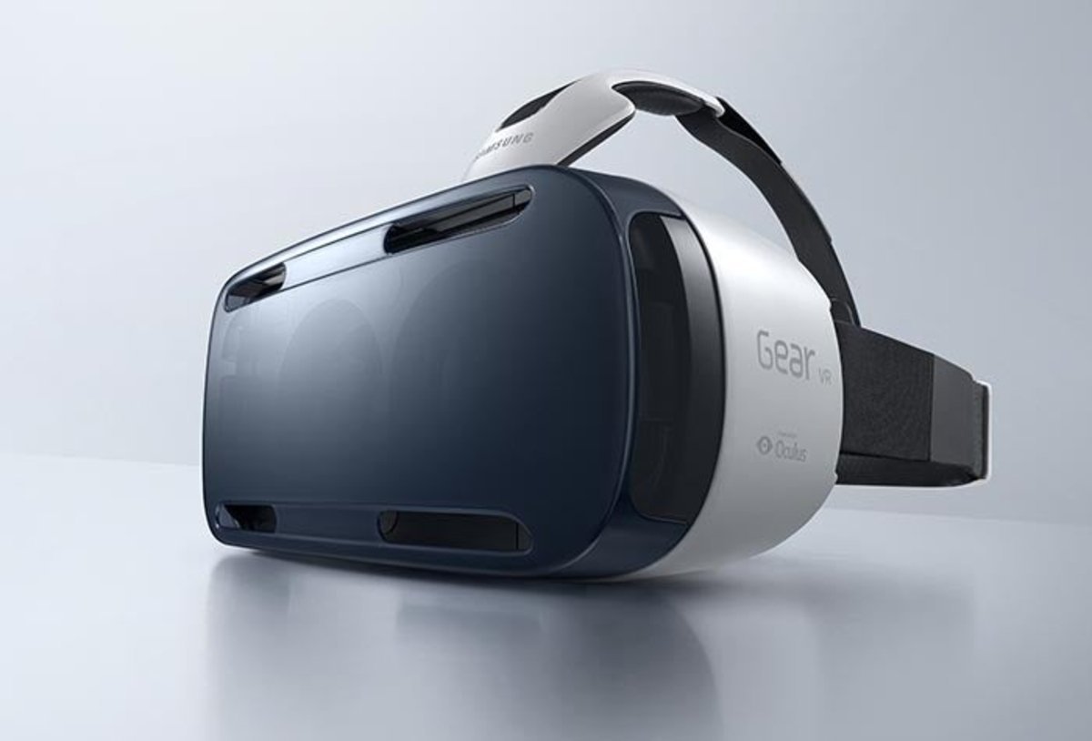 Vista lateral de las Samsung Gear VR
