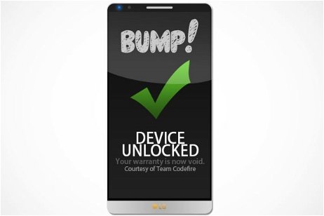 Ya puedes desbloquear cualquier LG G3 gracias a Bump!