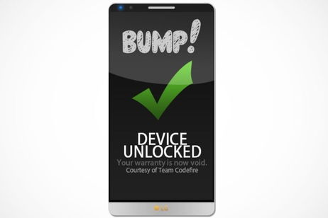 Ya puedes desbloquear cualquier LG G3 gracias a Bump!