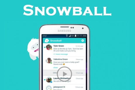 Todos los mensajes de todas las app de mensajería unidas en una sola, Snowball