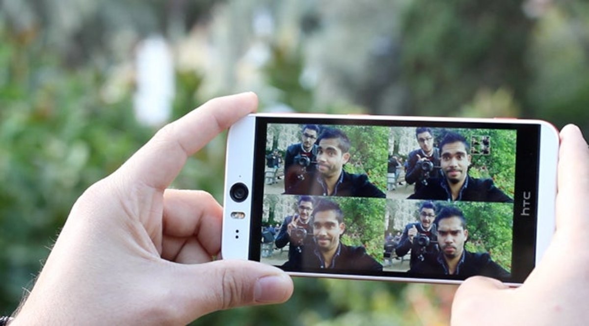 Selfies con el HTC Desire Eye