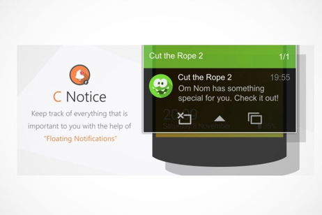 C Notice, una nueva aplicación para recibir notificaciones flotantes