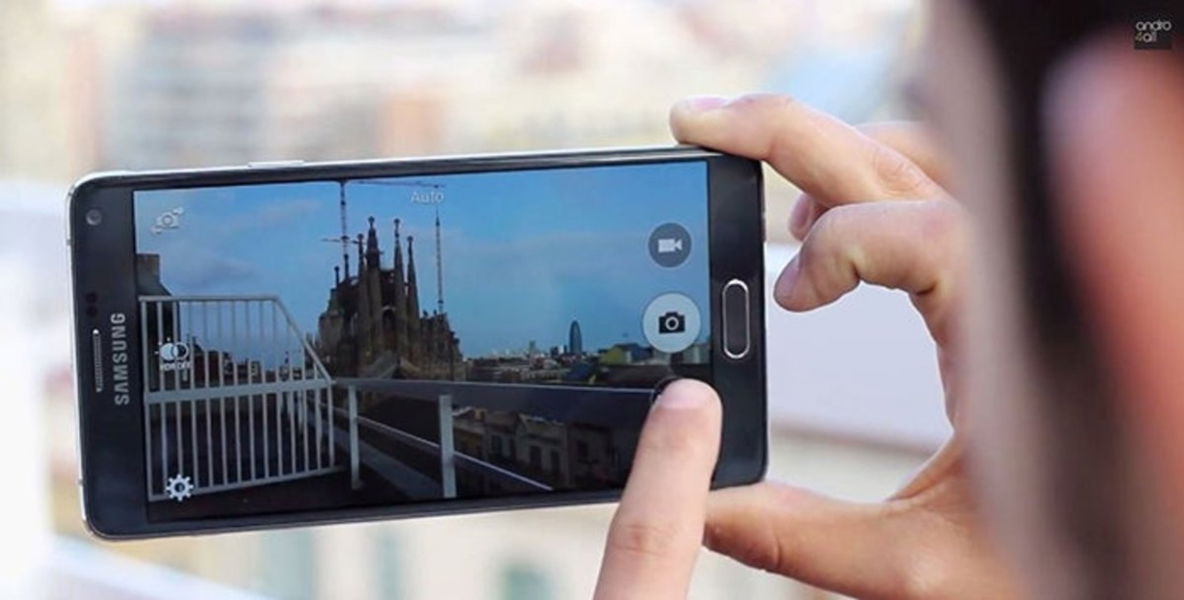 App de cámara del Samsung Galaxy Note 4