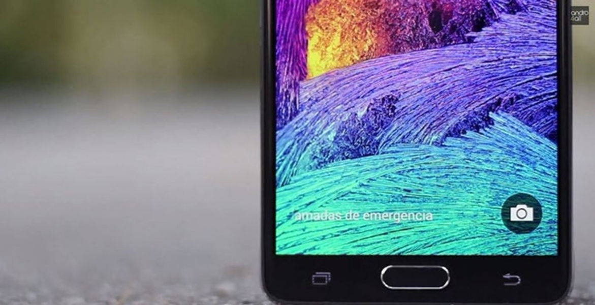 Detalle del Samsung Galaxy Note 4