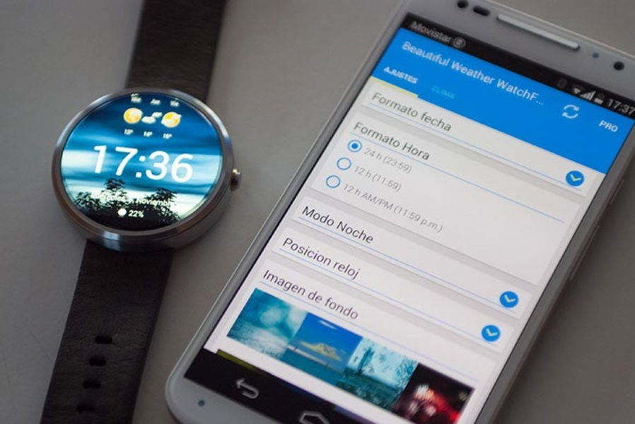 Beautiful Weather Watch Face: el tiempo a tu gusto en Android Wear