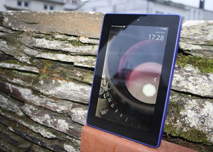 Primer plano de la Amazon Fire HD 7