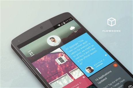 Flow Home, un launcher diferente para nuestros terminales Android